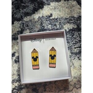 Baublebar x disney Mickey pencil earrings